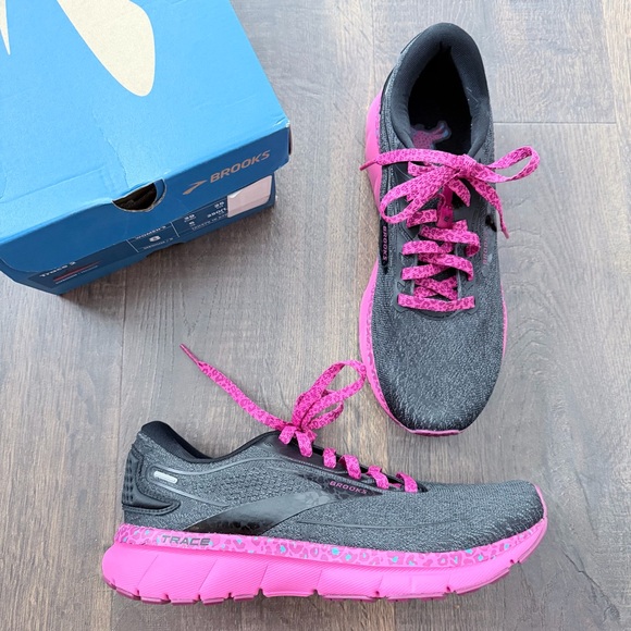 NIB Brooks Trace 2 Run Wild Running Shoes | Cosmic Cheetah | 8 - Picture 5 of 6